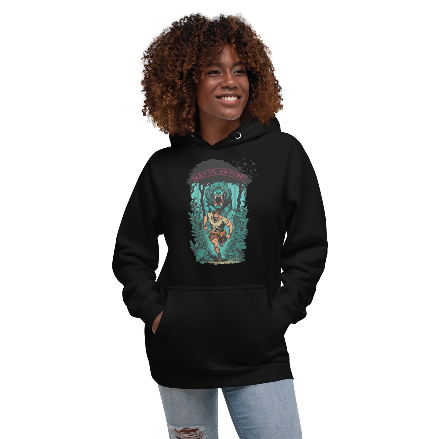 Man vs Nature Jungle - Hoodie