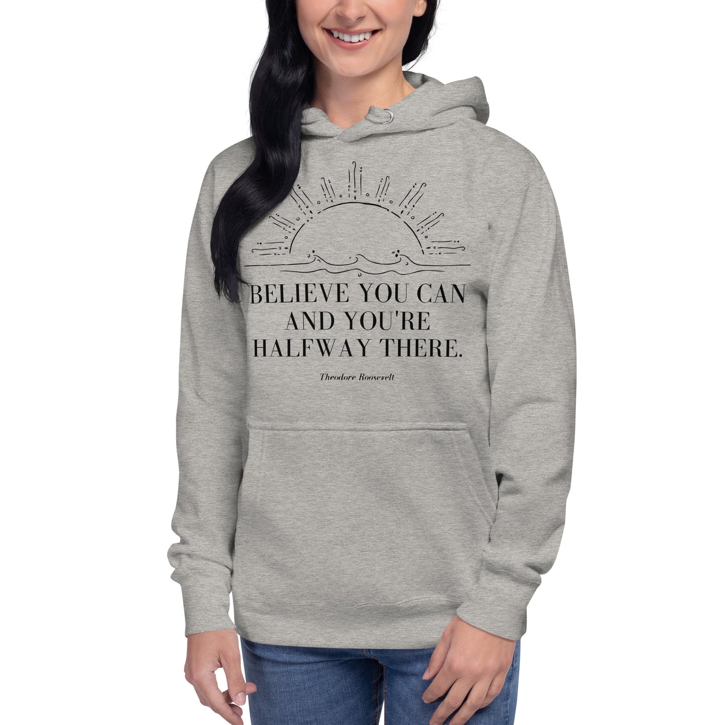 Believe you can (Black) - Unisex Hoodie