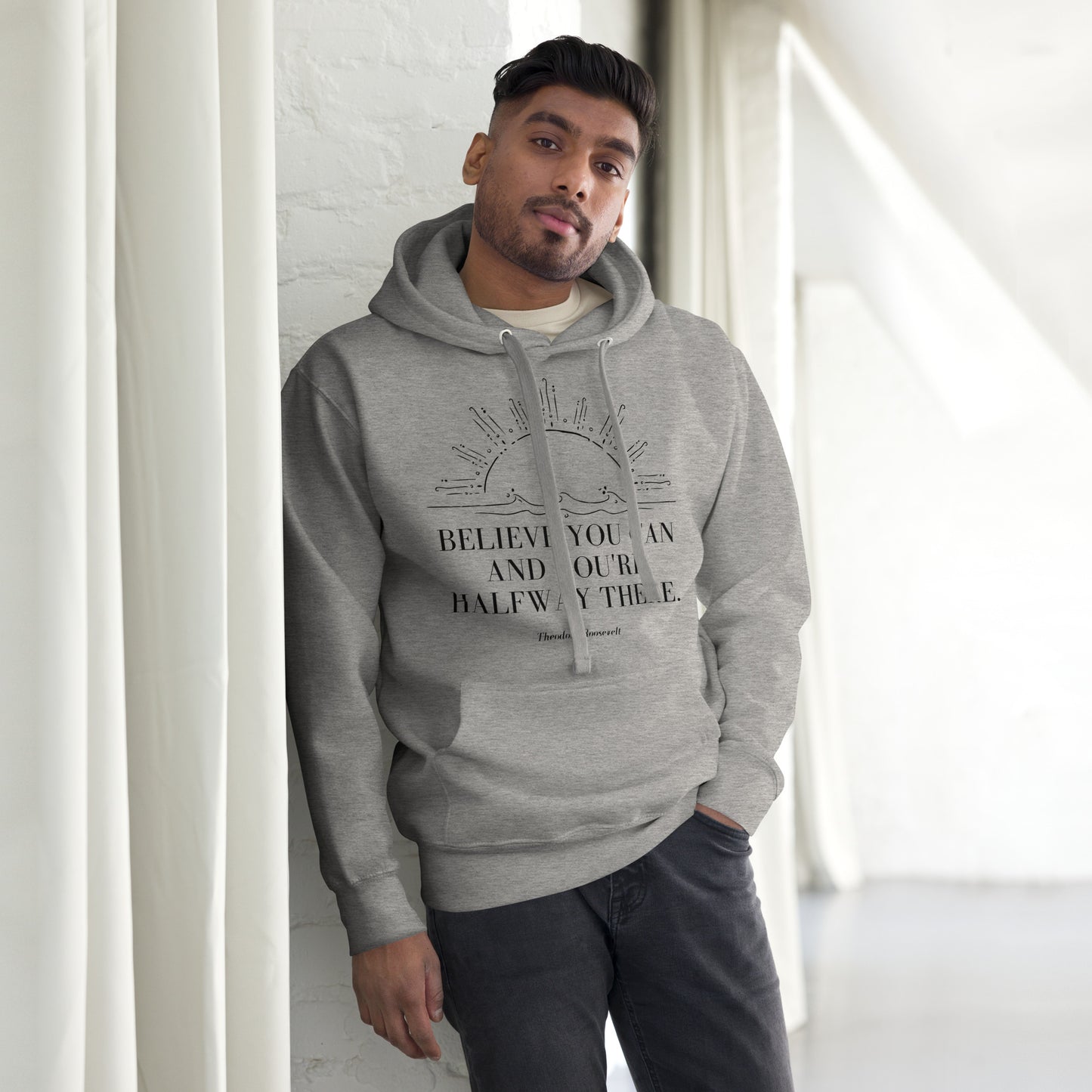 Believe you can (Black) - Unisex Hoodie