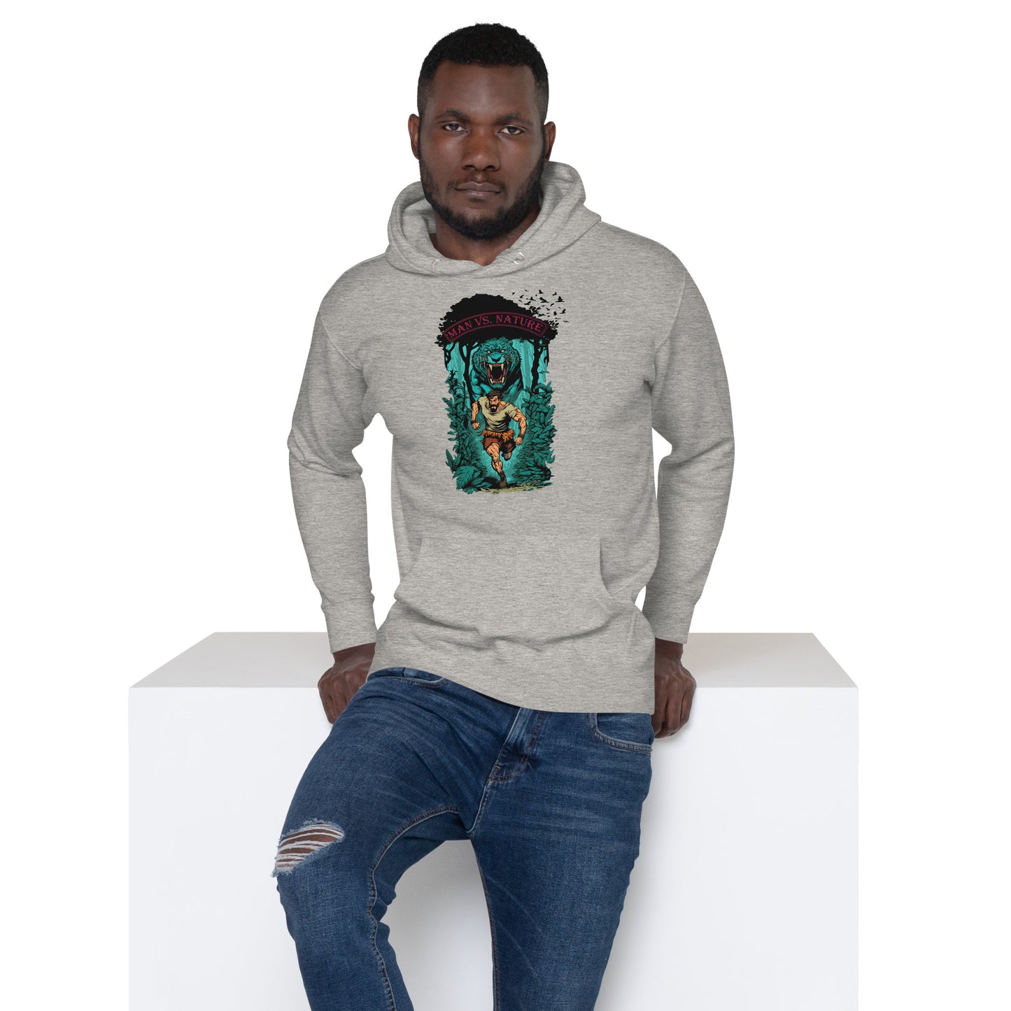 Man vs Nature Jungle - Hoodie