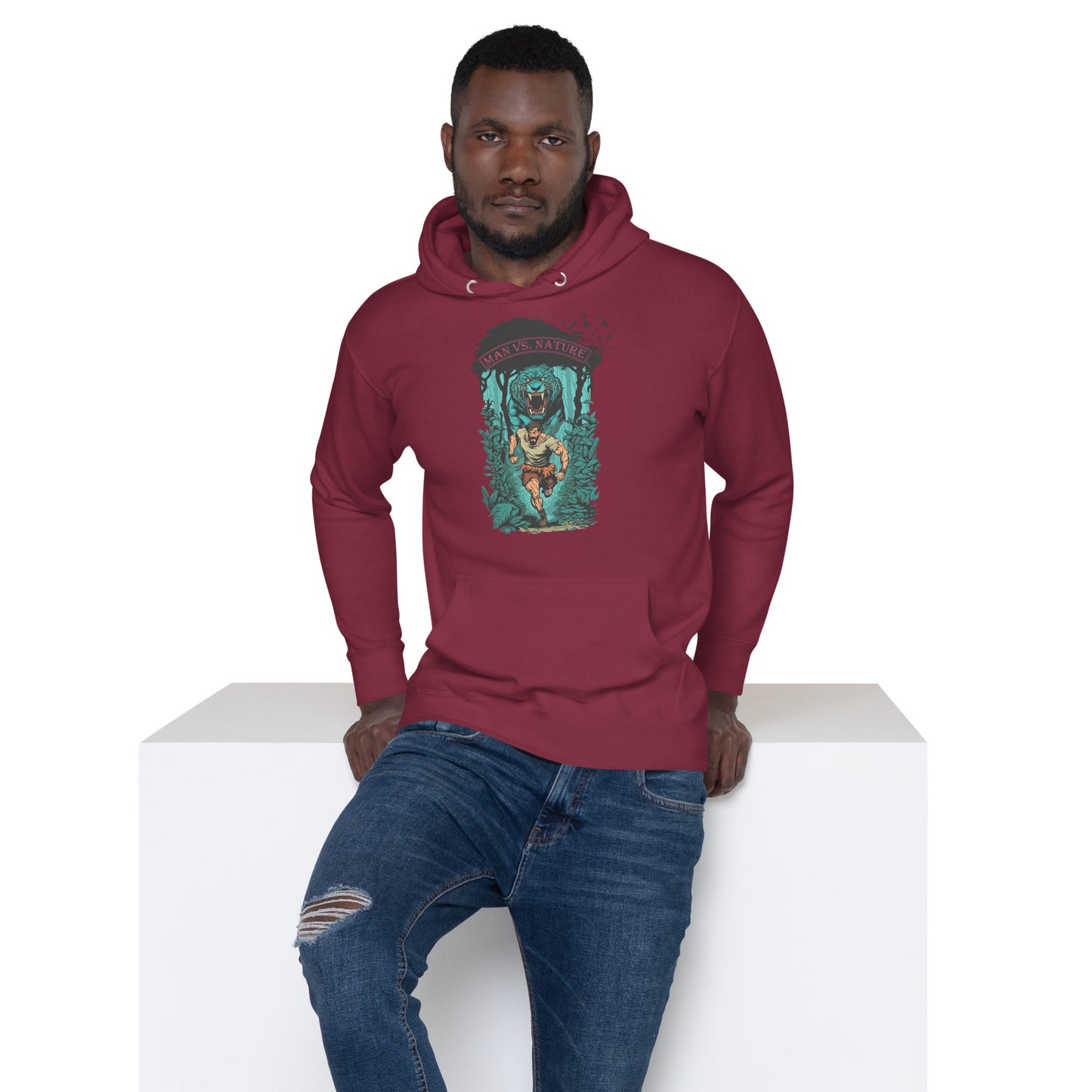 Man vs Nature Jungle - Hoodie