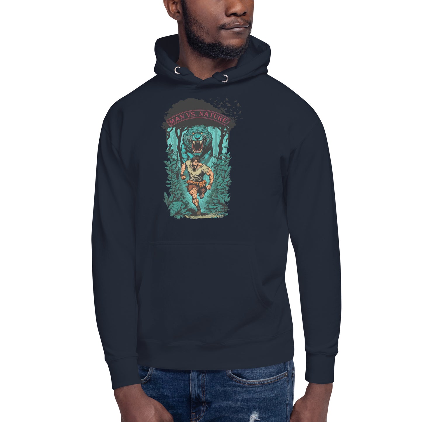 Man vs Nature Jungle - Hoodie