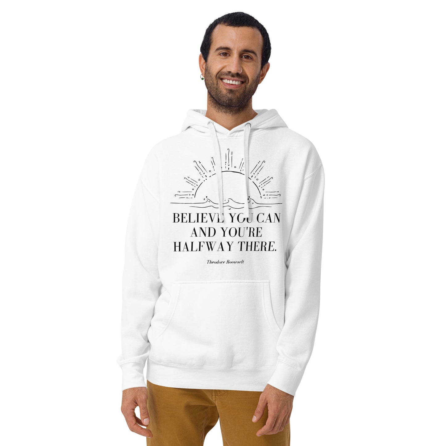 Believe you can (Black) - Unisex Hoodie