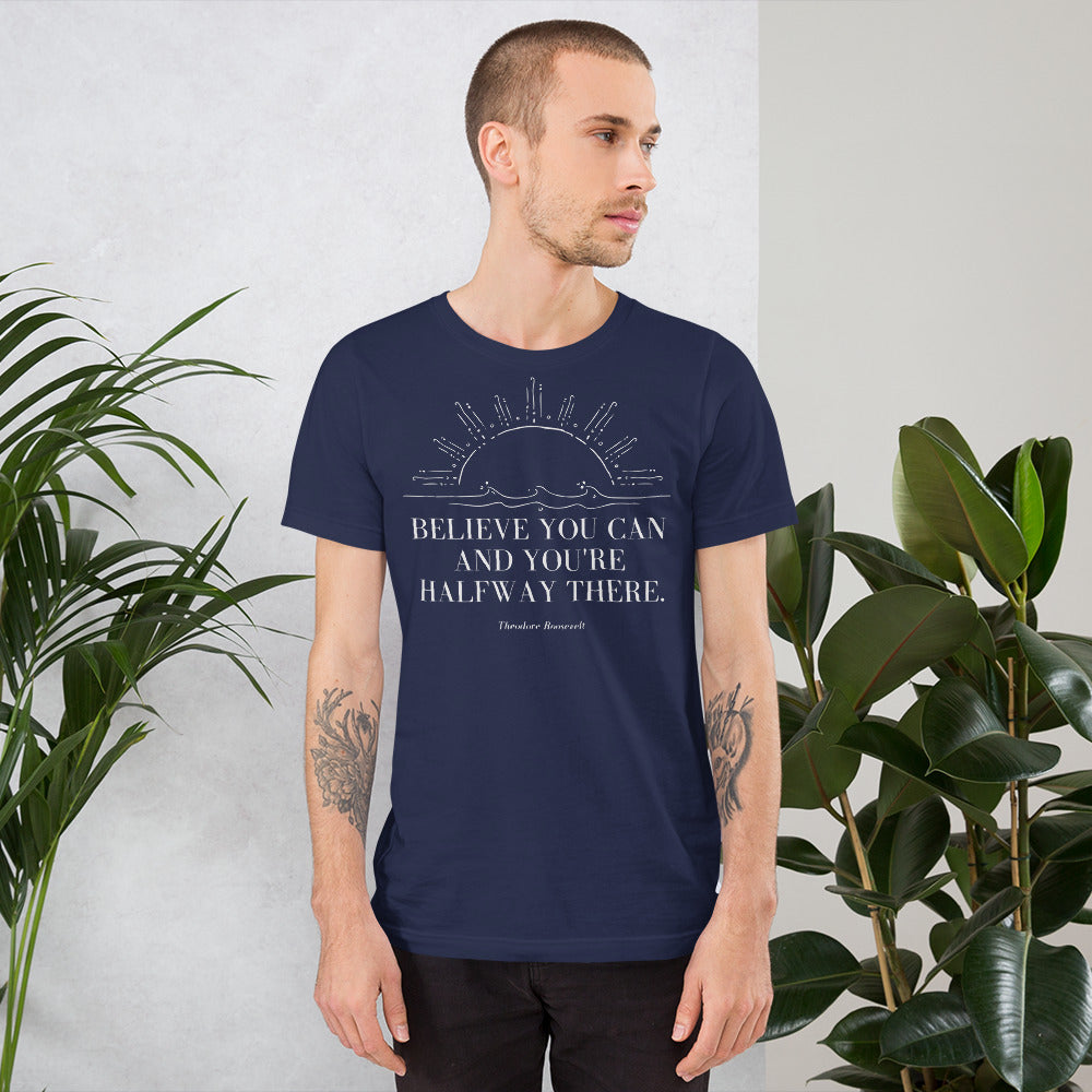 Believe you can (White) - Unisex t-shirt