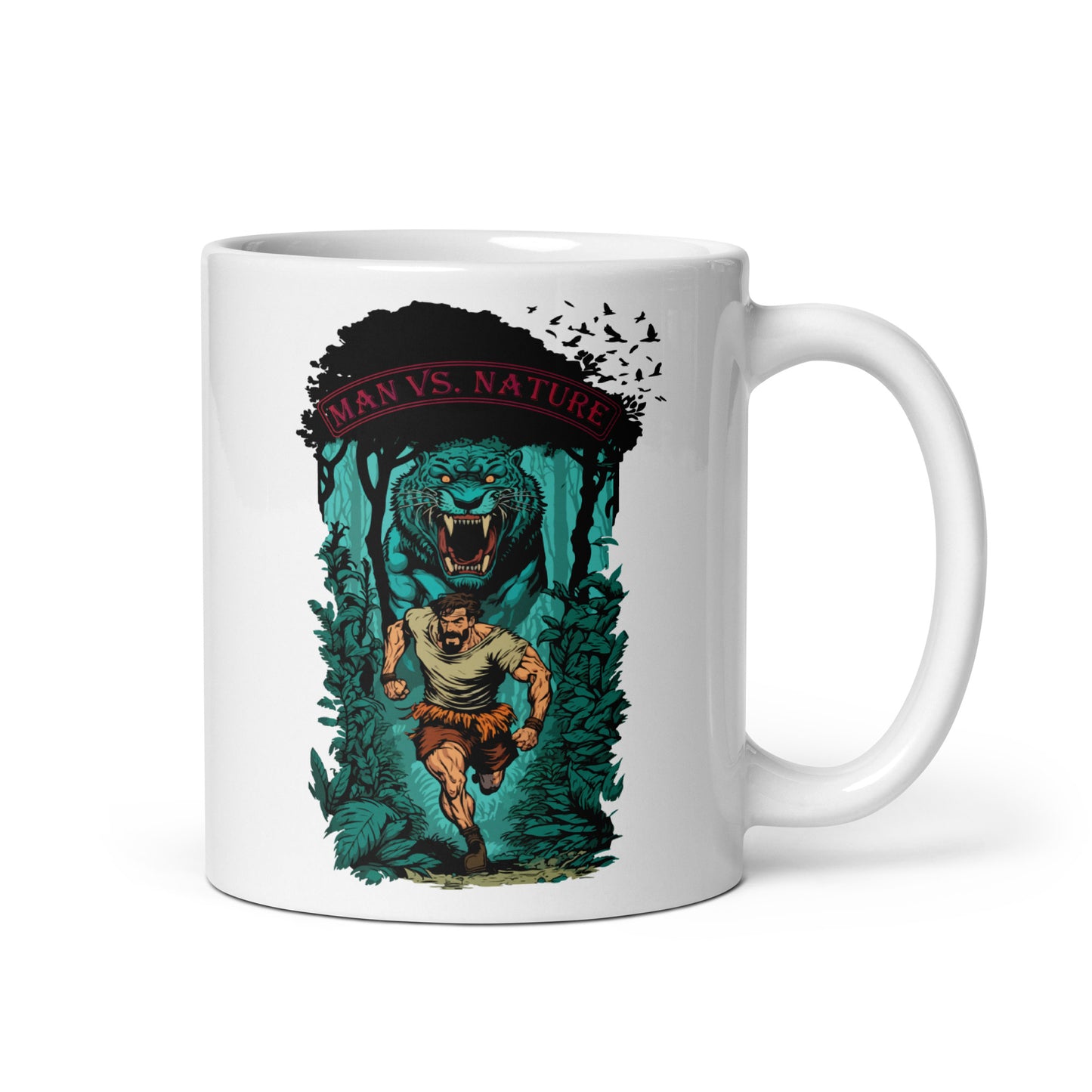 Man vs. Jungle - mug